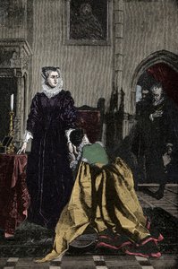 Das Todesurteilbuch von Maria Stuart (Königin von Schottland) von Unknown artist