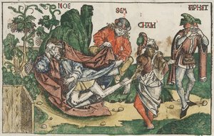 Die Trunkenheit Noahs, ca. 1483-95