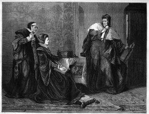 Der Gardiner Bischof präsentiert Lady Jeanne Grey von Unknown artist