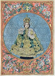 Das Jesuskind von Prag - Illustration aus dem späten 19. Jahrhundert von Unknown artist