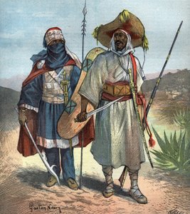 Die Tuareg im Jahr 1892.