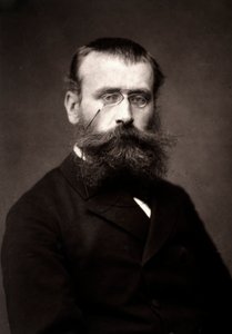 Der Künstler Georges Laugée fotografiert anlässlich des Pariser Salons 1881
