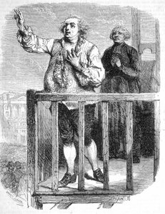 Der Tod von Ludwig XVI. Gravur 19. Jahrhundert von Unknown artist