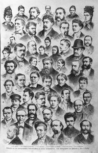 Die verschiedenen Arten von Kriminellen laut den Berliner Polizeiarchiven. 1882