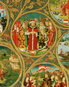 Der Stammbaum der Babenberger Markgrafen und Herzöge, erste Herrscher von "Ostarrichi"