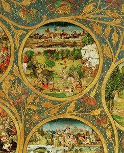 Der Stammbaum der Babenberger Markgrafen und Herzöge, erste Herrscher von "Ostarrichi"
