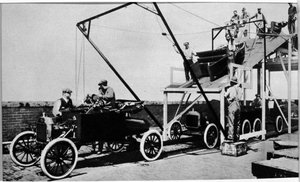 Die ersten Produktionslinien der Ford Motor Company von Unknown artist