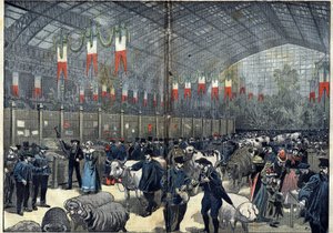 Der allgemeine Landwirtschaftswettbewerb von Paris - 14. März