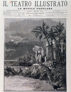 Die letzte Szene der Perlenfischer, Akt I, Oper von Georges Bizet