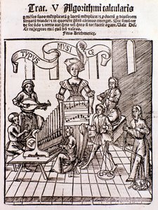 Die freien Künste: Musik (Gravur)