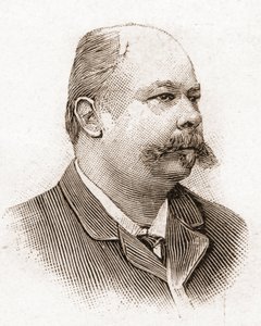 Die Mitglieder der Académie Française im Jahr 1895: Porträt von Henri Meilhac (1831-1897), französischer Dramatiker.
