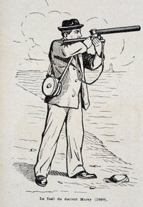 Das Gewehr von Dr. Etienne Jules (Etienne-Jules) Marey (1890)