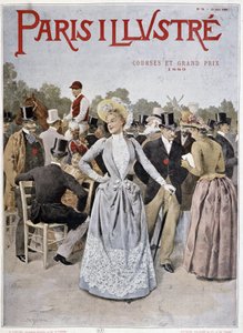 Die Zuschauer bei den Rennen - in Paris Illustré