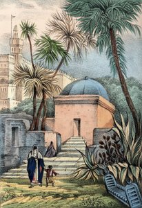 Gräber der maurischen Einwohner von Algier auf einem Friedhof von Bab-el-Oued