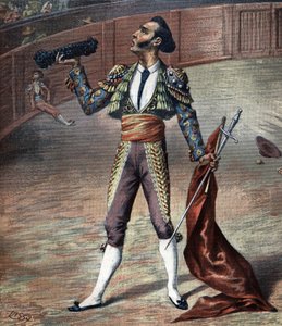 Toreador-Kostüm im Jahr 1892.