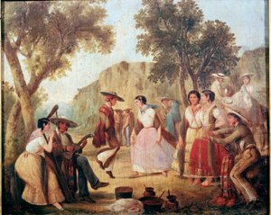 Traditioneller mexikanischer Tanz