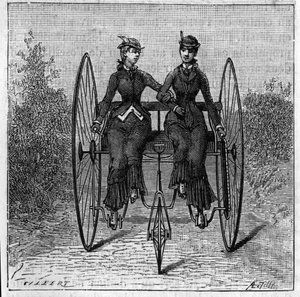Dreiräder auf der Stanley Club Ausstellung in London, England von Unknown artist