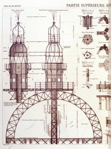 Oberer Teil (3. Stock) des Eiffelturms - Industriedesign von Unknown artist