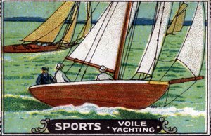 Wassersport: Segeln.