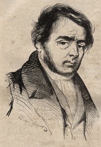 Xavier Sigalon (1787-1837), Maler - Gravur