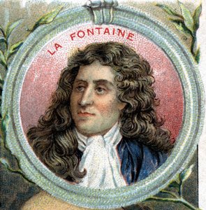 Porträt von Jean de La Fontaine. Französischer Schriftsteller (1621 - 1695). von Unknown artist