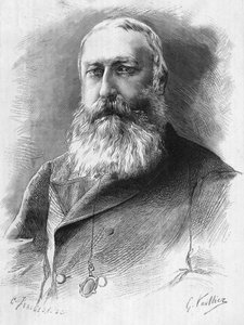Porträt von Leopold II (1835-1909). König der Belgier (1865-1909).