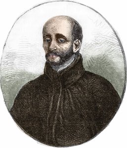 Porträt von Ignatius von Loyola (1491-1556), Gründer der Gesellschaft Jesu