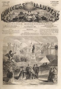 Die Internationale Ausstellung von 1861 in Metz - Die Weltausstellung von Metz - Die weltberühmte von 1861 von Unknown artist