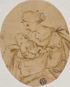 Madonna und Kind von Unknown Italian