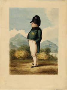 Napoleon Bonaparte auf der Insel St. Helena, 1817