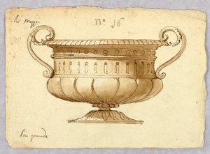 Zeichnung, Entwurf für eine Schale, 1780–1820