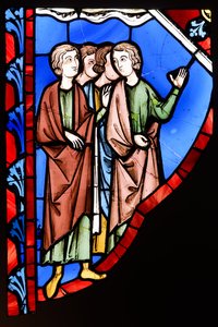 Vier Figuren Sainte-Chapelle MNMA ClDS14474 n2 von Unknown artistUnknown artist
