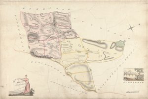 Eine Sammlung von Vermessungen schottischer Güter des Earl of Selkirk: Little Stockartown und Jurdiland von Unknown artist