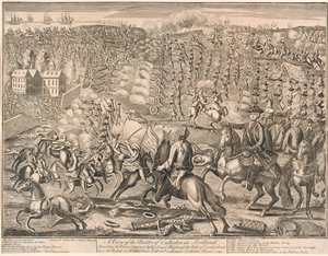 ?Eine Ansicht der Schlacht von Culloden in Schottland?, 1746