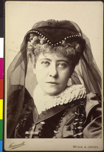 Adele Sandrock als "Maria Stuart"