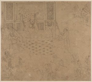 Album mit daoistischen und buddhistischen Themen: Könige der Hölle: Blatt 31