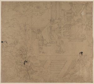 Album mit daoistischen und buddhistischen Themen: Könige der Hölle: Blatt 32