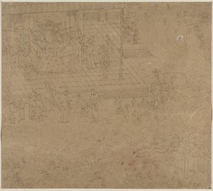 Album der daoistischen und buddhistischen Themen: Könige der Hölle: Blatt 38