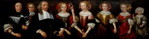 Alderman Crowle und seine Familie, ca. 1665