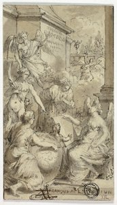 Allegorie der Geschichte von Unknown artist