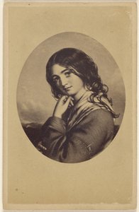 Ein irisches Mädchen. (Kopie eines Gemäldes) von Unknown artist