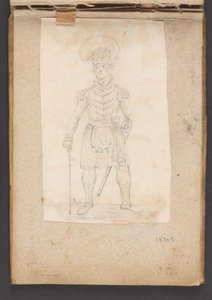 Ein Offizier eines Hochlandregiments von Unknown artist