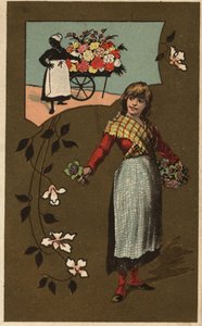 Anonyme Chromolithographie, Ende des 19. Jahrhunderts. von Unknown artist