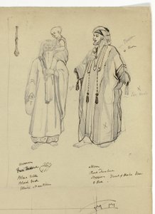 Arabischer Mann, Frau und Kind