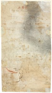 Architektonische Skizze (verso)