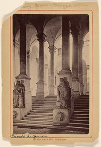 Atrium Palazzo Durazzo in Genua, Italien