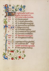 August-Kalenderseite