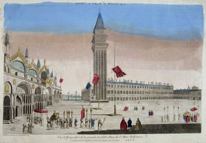 Basilika und Markusplatz (San Marco) in Venedig
