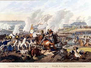 Schlacht von Leipzig (Völkerschlacht), 16.-19. Oktober 1813