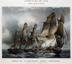 Schlacht der „Bayonnaise“ gegen „die Ambush“ von Unknown artist